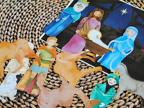 Nativity Paper Puppets