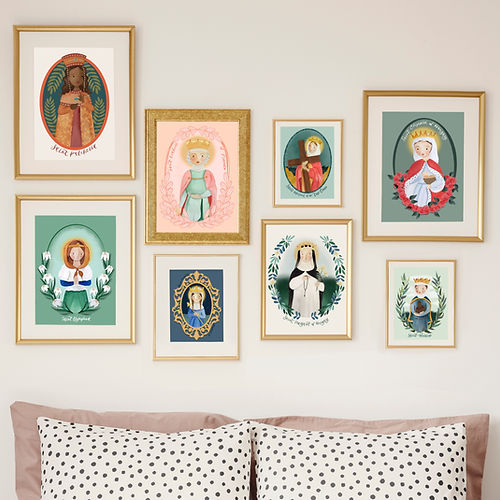 Princess Saint Collection | 8 Print Digital Download