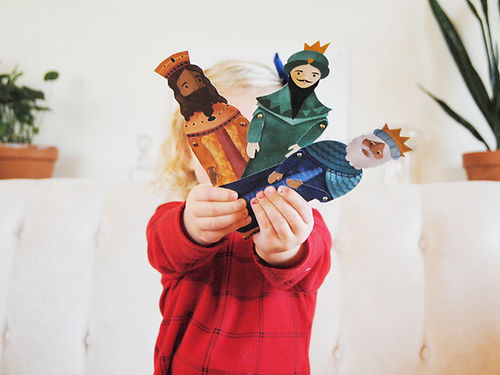 Nativity Paper Puppets