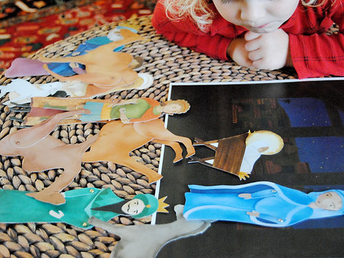 Nativity Paper Puppets