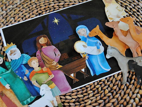 Nativity Paper Puppets