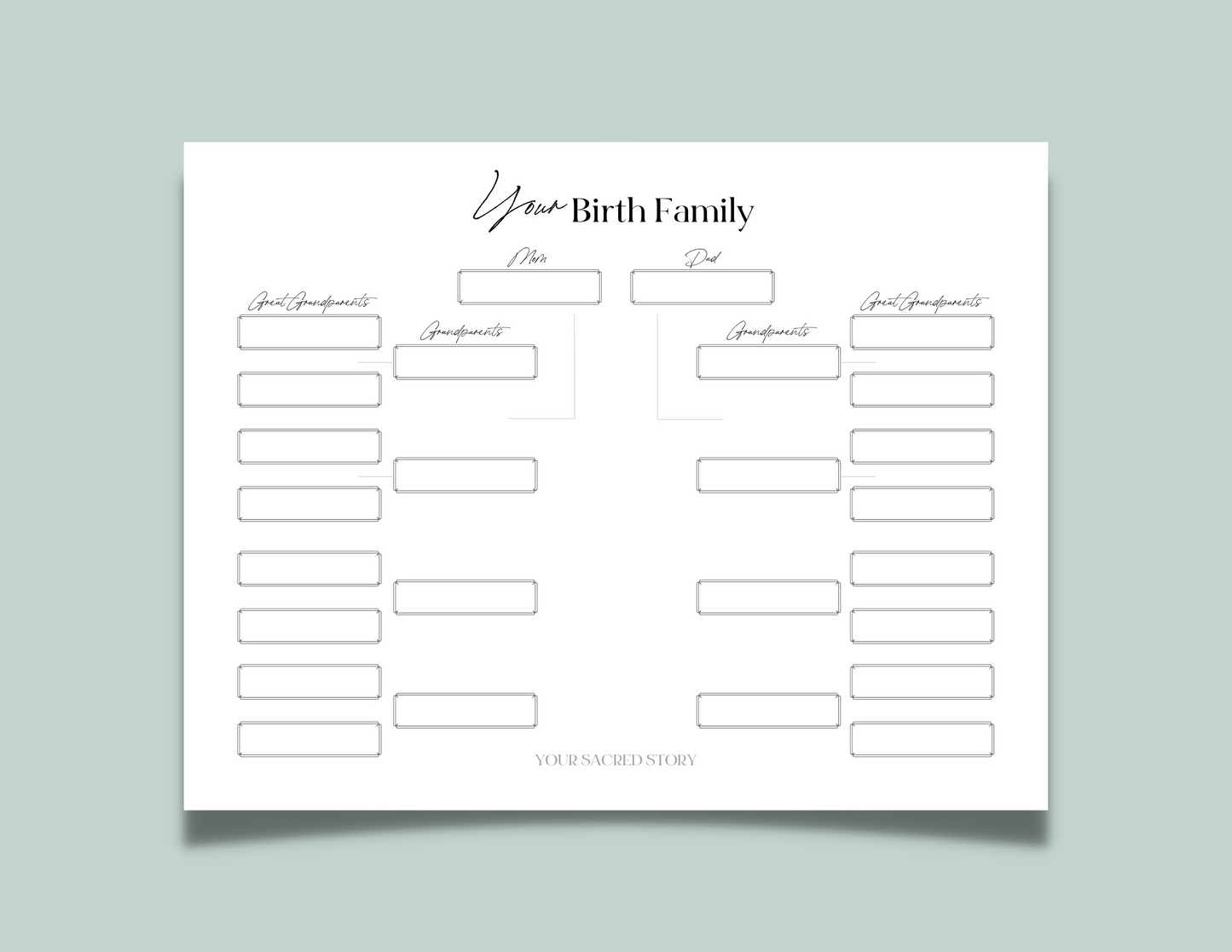 Your Sacred Story - A Memory Book