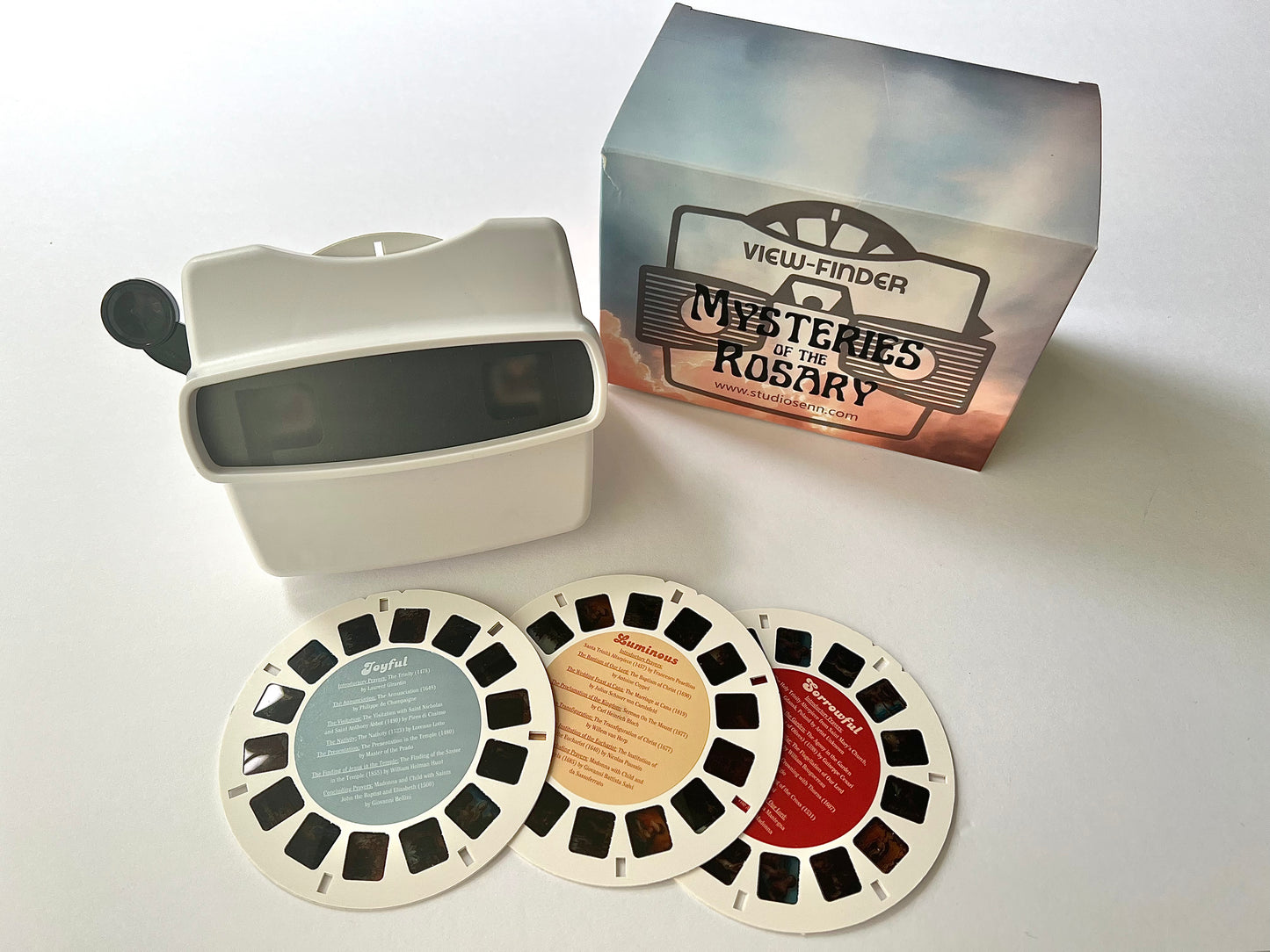 Mysteries of the Rosary View Master Cards