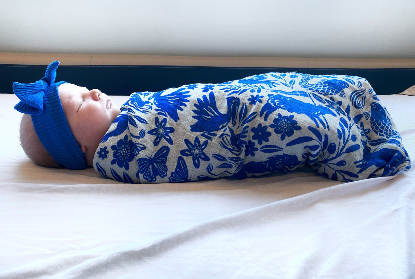 Symbols of God Otomi Muslin Swaddle