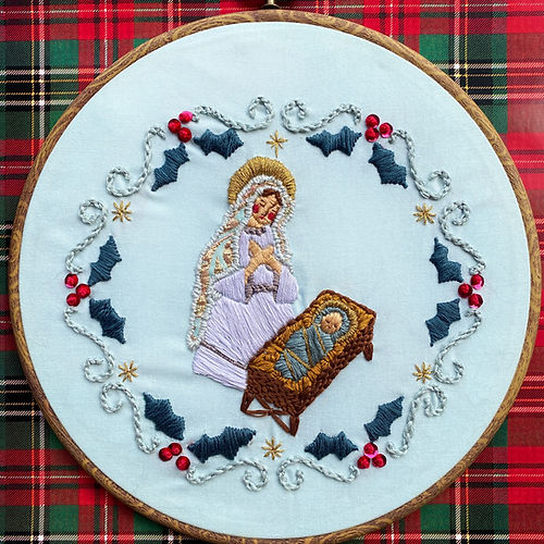 Advent 2020 Embroidery Pattern PDF