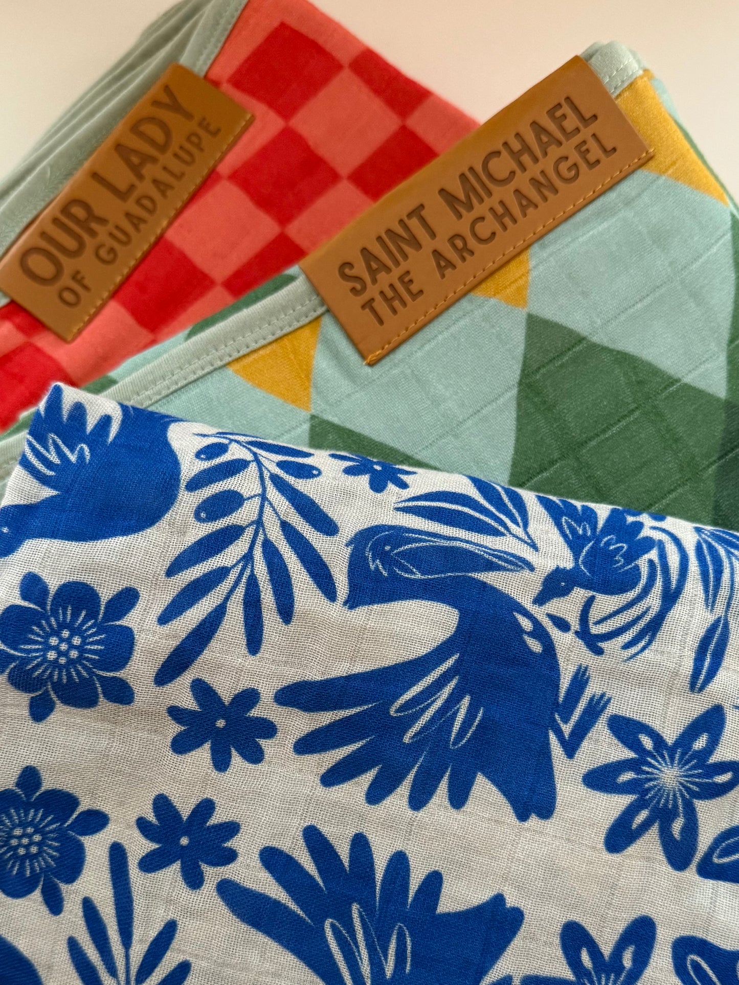 Our Lady of Guadalupe Muslin Blanket