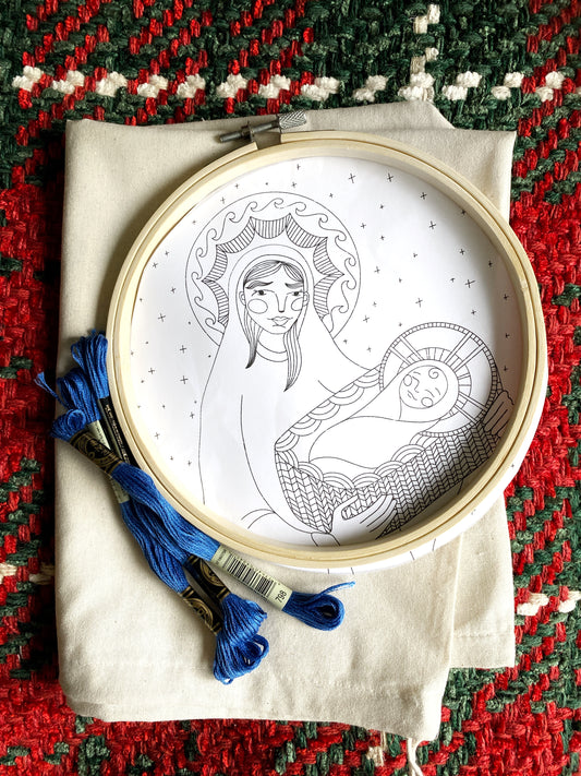 Advent 2025 Embroidery Pattern PDF